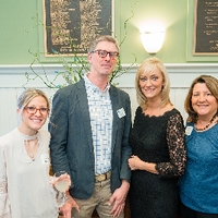 Alumni posing for photo